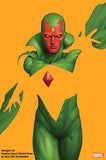 Avengers 1 (2023) John Tyler Christopher JTC Negative Space Vision Variant Marvel