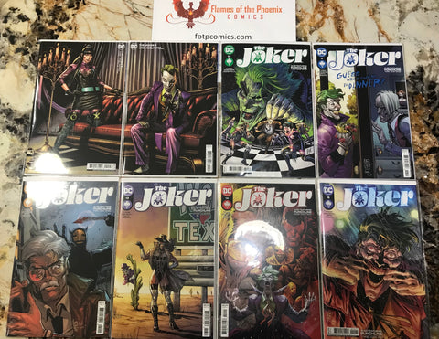 Joker 9 A/B,10,11,12,13,14,15 (2021) Cover A James Tynion IV Guillem March DC