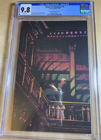 House of Slaughter 4 (2022) 1:25 Ratio Incentive CGC 9.8 Boom Studios