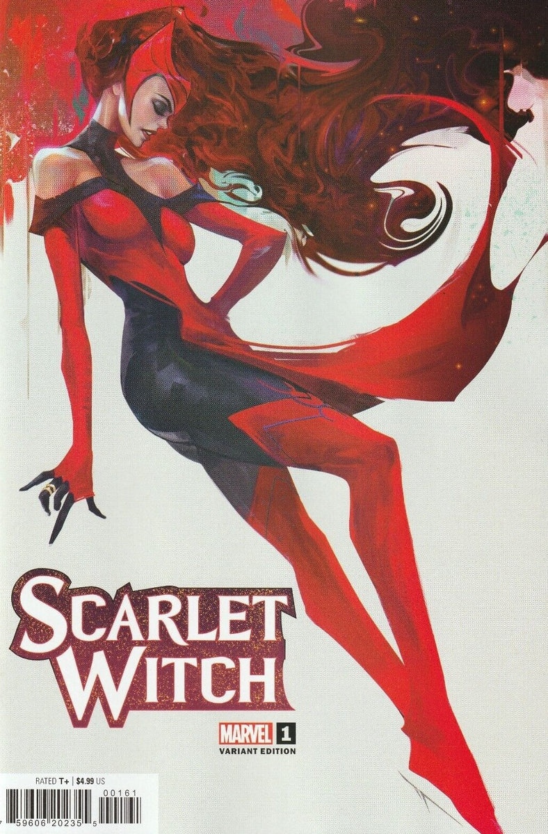 Scarlet Witch 1 (2023) Adam Hughes Avengers West Coast 56 Homage