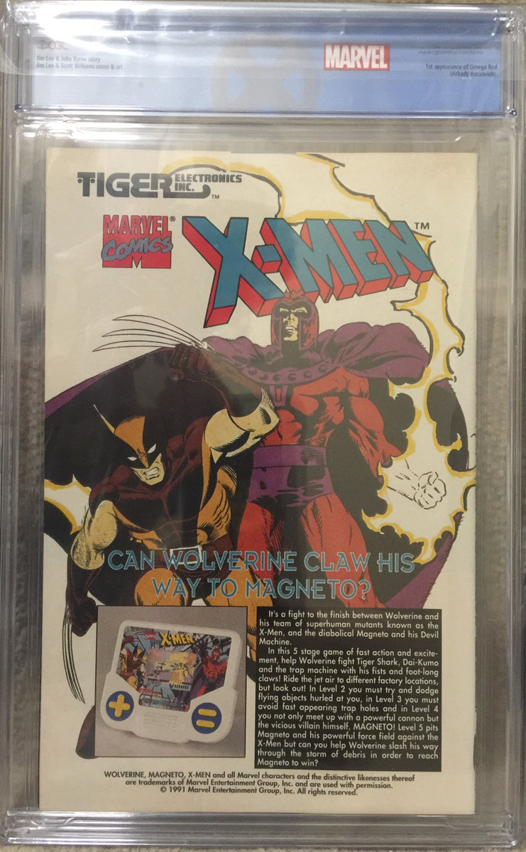 X-Men #4, 1st Omega Red, CGC shops Graded