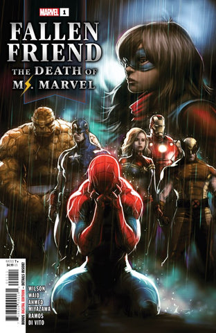 Fallen Friend: The Death of Ms. Marvel 1 (2023) Kaare Andrews CVR A Marvel