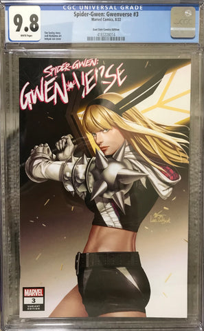 Spider-Gwen: Gwenverse 3 (2022) Inhyuk Lee Exclusive Variant CGC 9.8