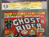 Marvel Spotlight 10 (1973) CGC Signature Series 9.0 Restored* Signed by Stan Lee