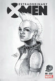 Extraordinary X-Men #1 Storm Siya Oum B&W Variant Marvel MOVIE HOT!!!