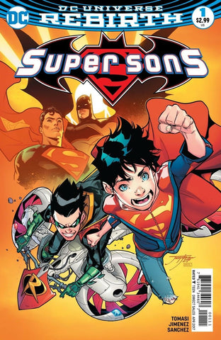 Supersons DC Universe Rebirth #1 1st Print