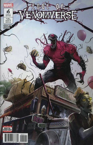 Edge Of Venomverse #5 1st Print Francesco Mattina Venomized Deadpool HOT!!!