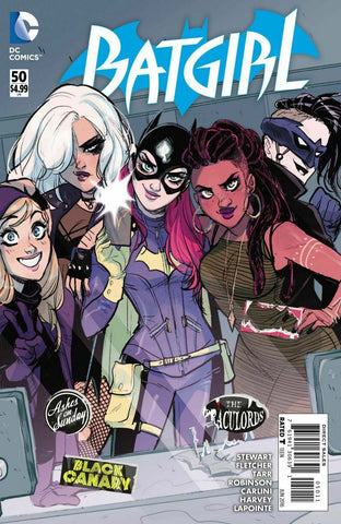 Batgirl #50 New 52 Black Canary Babs Tarr