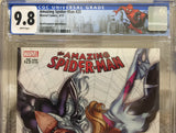 Amazing Spider-Man 25 (2017) J Scott Campbell CVR A CGC 9.8 WP Custom Label