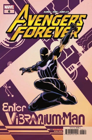Avengers Forever 6 (2022) 1st Print 1st Vibranium Man Jason Aaron Marvel