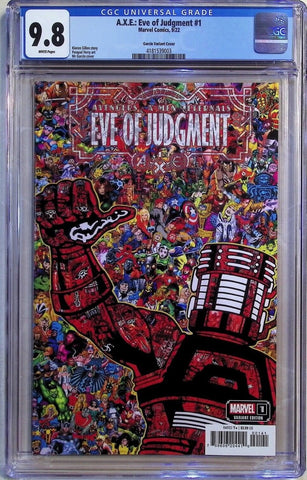 A.X.E: Eve of Judgement 1 (2022) Mr Garcin Variant CGC 9.8 Kieron Gillen Marvel