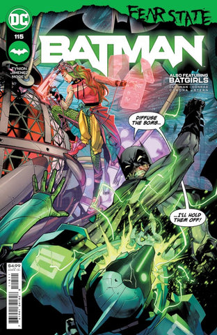 Batman 115 (2021) Jorge Jimenez Cover A 1st Print DC Fear State