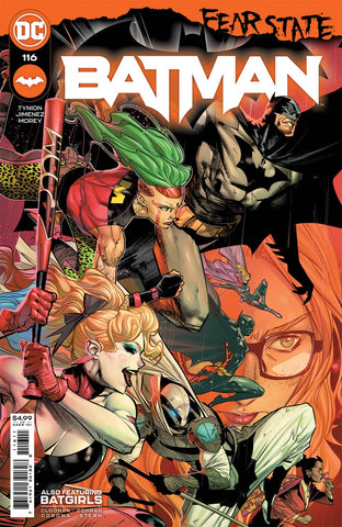 Batman 116 (2021) Jorge Jimenez Cover A 1st Print James Tynion IV DC Fear State