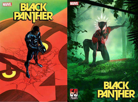 Black Panther 5 (2021) 2nd Tosin Alex Ross Boss Logic SET UF 4 Homage Ridley
