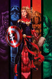 Captain Marvel 16 (2019) Mark Brooks Virgin Variant Last Avenger Conclusion