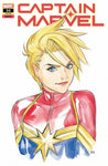 Captain Marvel 30 1st Print Peach Momoko Anime Variant