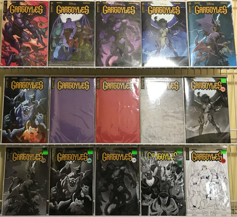 Gargoyles 1 (2022) 15 Book SET Open Order Covers & 6 1:10 Incentives Dynamite