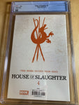 House of Slaughter 4 (2022) 1:25 Ratio Incentive CGC 9.8 Boom Studios