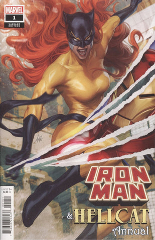 Iron Man/Hellcat Annual 1 (2022) Artgerm Variant Patsy Walker Marvel