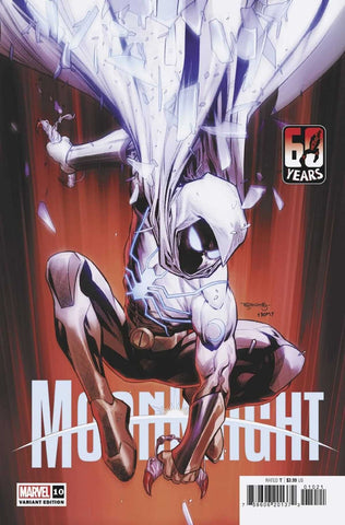 Moon Knight 10 (2021) Segovia Variant CVR 1st Print Jed Mackay Marvel