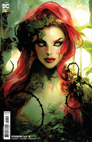 Poison Ivy 4 (2022) Sozomaika Cardstock Variant G. Willow Wilson DC
