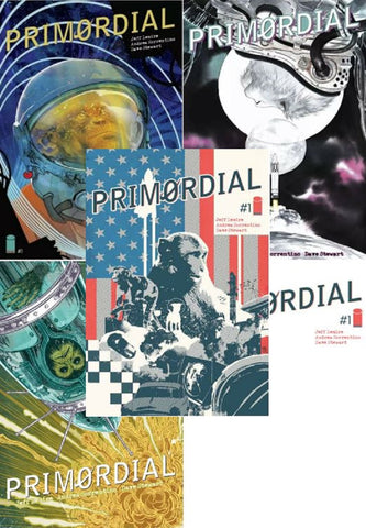 Primordial 1 (2021) 5 Book SET 1st Prints Jeff Lemire Andrea Sorrentino Image