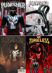 Punisher 1 & Timeless 1 (2022) 4 Book SET New Logo Jason Aaron Marvel