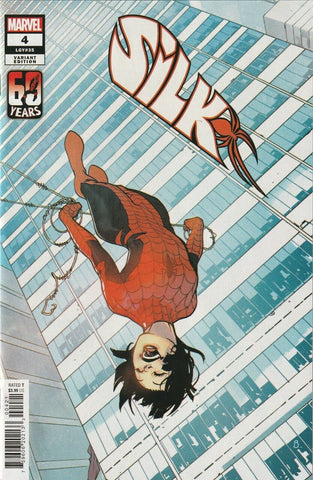 Silk 4 (2022) Bengal Spider-Man 60th Anniversary Variant Cindy Moon Marvel