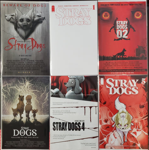 Stray Dogs 1 5th Print 2 3 4 4th Print 5 2nd Print SET