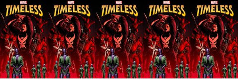 Timeless 1 (2022) 2nd Print CVR A Kang Miracle Man 1st New Punisher Logo x 5