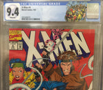 X-Men 4 (1991) CGC 9.4 White Pages X-Men Custom Label 1st Omega Red